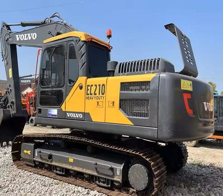 Exportación barata Excavadora de segunda mano Volvo 210D Excavadora de rastreo hidráulica de segunda mano