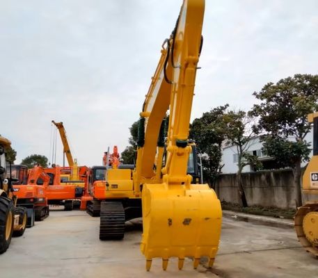 Excavadora Komatsu de segunda mano 2840mm de pista amarilla Excavadora de segunda mano PC200-8