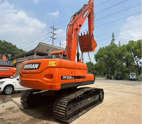 Original Japón de segunda mano Doosan Dx225LCA Excavadora de rastreo hidráulico usado