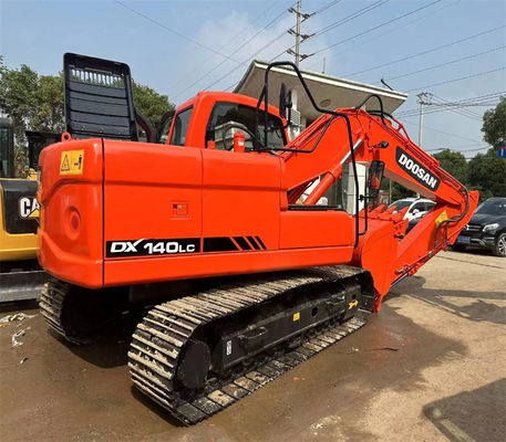 Excavadora hidráulica de excavadora de minería Doosan DX140LCR Excavadora de ruedas usada