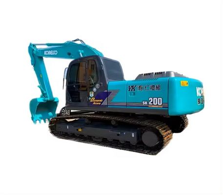 2015 año 20600kg Azul Segundo - Excavadoras Kobelco de mano Sk200 con modelo de motor Hino Hino J05E
