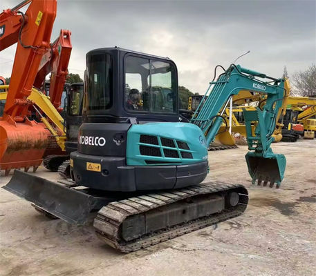 2020 Año 5260kg Excavadora Kobelco de segunda mano SK55SR con modelo de motorYanmar 4TNV88