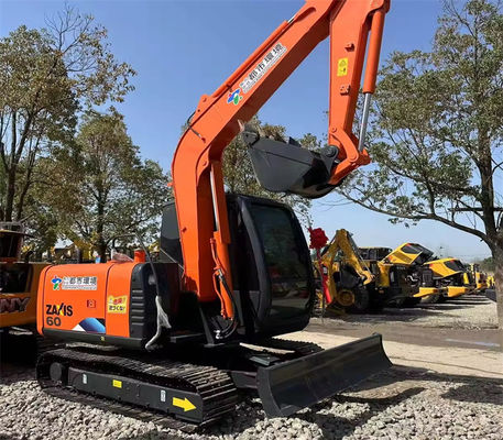 5850 kg de segunda mano En buen estado Hitachi ZX60 con 0.22m3 Capacidad de cubo Venta caliente