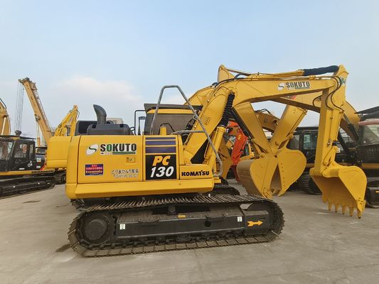 Excavadora japonesa original de 13 toneladas Komatsu PC130 pc130-7 para venta