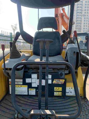 Excavadora excavadora Cummins 100-500 litros Capacidad de combustible 2-5 metros Largo del brazo para tareas de construcción