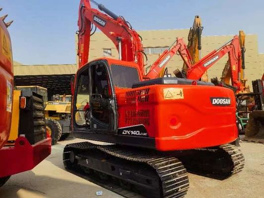Precio bajo de segunda mano Doosan 140LC Excavadora de rastreo hidráulico