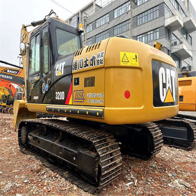 Excavadora de segunda mano en buen estado Cat320D Usada 20 toneladas Caterpillar a la venta