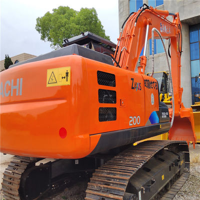 20 toneladas de máquina pesada usada Hitachi Zx200 excavadora con horas de trabajo bajas