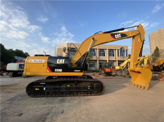 Excavadora de 20 toneladas japonesa CAT320D en buen estado.