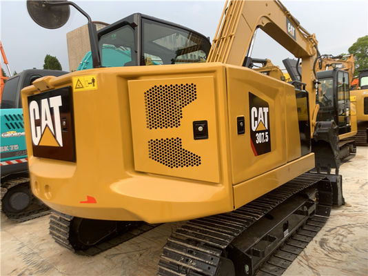 Mini excavadora usada de 6 a 7 toneladas CAT307.5 CAT305.5E2 con excelente rendimiento