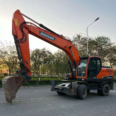 Buena calidad Uesd Doosan Dx210w-9c Excavadora de ruedas de 21 toneladas