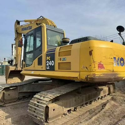 Poderosa excavadora de excavadora usada Komatsu PC240 Excavadora hidráulica para proyectos de construcción