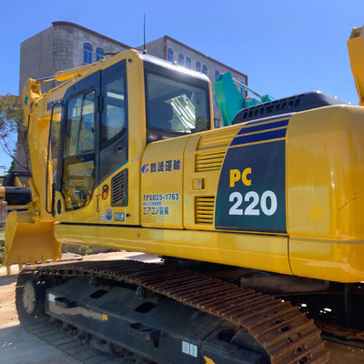 Japón usado KOMATSU PC220-8 Komatsu 20 toneladas Excavadora 6920 mm Profundidad de excavación