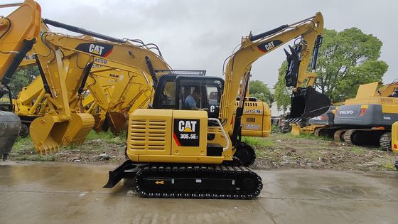 Nuevas llegadas de alta calidad original Mini 5 toneladas de segunda mano Excavadora CAT305.5E2 Usada 5 toneladas Mini CAT 305.5E2 306 307 308 Excavadora