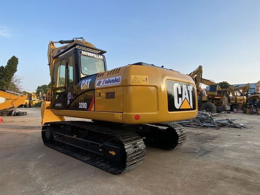 20 toneladas Agricultura Excavación Excavadoras usadas CAT 320D Máquinas de la oruga Excavadoras de segunda mano