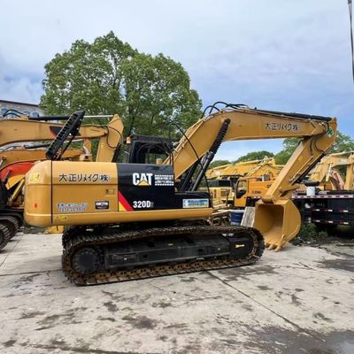 Excavadora Caterpillar CAT 320GC usada, máquina excavadora de tamaño mediano de 20 toneladas con 107kW de potencia