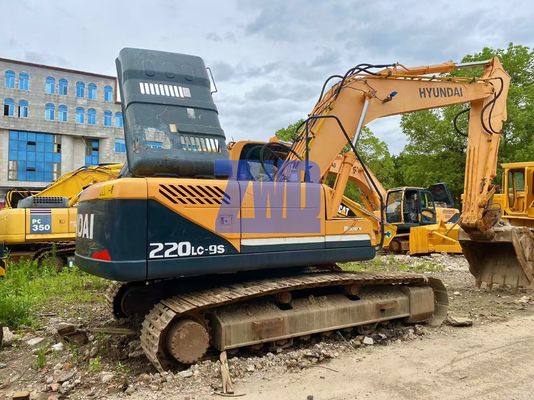 Hyundai 220LC-9S Excavadora usada Excavadora de segunda mano Japón Motor 220LC-9S