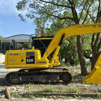 Excavadora usada de maquinaria de construcción de segunda mano Komatsu Pc130 Pc130-8 en buenas condiciones