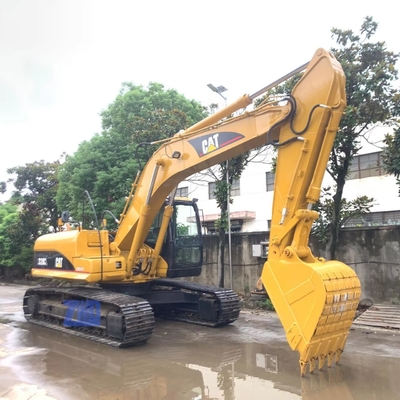 Usado de alta calidad para excavadora Cat 320CL, luz de 8 toneladas, pesada de 20 toneladas, pesos operativos, motor Isuzu, hidráulica KYB, ubicado en Shanghái
