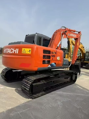 Excavadora de orugas japonesa usada Hitachi ZX120 de 2022 con componentes principales CE EPA, incluyendo opciones de motor, bomba y motor.