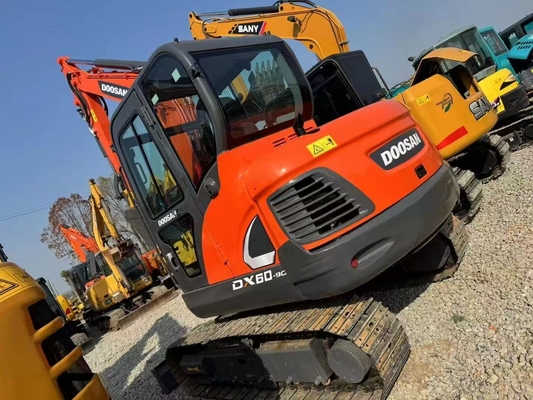 2023 Usado Doosan Dx60 Mini Excavadora original Doosan Dx60-9 Dh60 Dx55 Dx60-7 Dx80 Dx75 Usado Doosan 55 60 75 80 para la venta