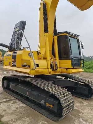 Excavadora Komatsu PC200-8 importada de Japón, con un peso operativo de 20 toneladas