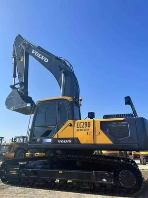 La excavadora hidráulica usada Volvo EC290 de 29 toneladas de 2023 tiene un excelente rendimiento, inventario completo y servicio perfecto