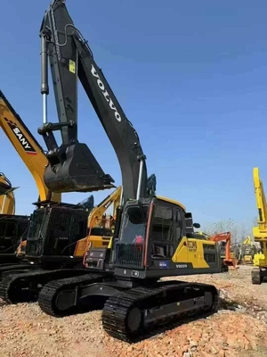 Volvo 240 EC240 Excavadora de orugas de 24 toneladas con componentes principales del motor Garantía de 1 año Equipo de movimiento de tierras usado Airman