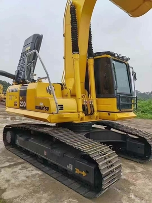 Komatsu200-8 PC120-6 120-7 120-8 PC130 PC200-6 Excavadora de rastreo hidráulico original de Japón con horas de trabajo bajas