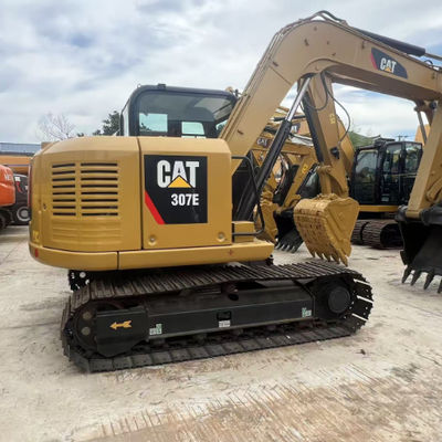 Excavadora usada CAT 307E de alto rendimiento y bajo consumo de combustible