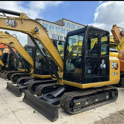 Caterpillar original 305.5E2 Mini Excavadora 5.5Ton Peso de funcionamiento Motor Yanmar