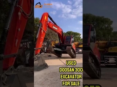 Buen precio Excavadora usada Doosan DX300 de segunda mano de 30 toneladas Excavadora de segunda mano