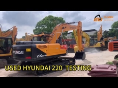 Corea de trabajo pesado 20 toneladas Hyundai 220 Excavadora buen precio R220LC-9S Usado Hyundai Crawler Excavadora