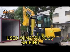 Excavadora Komatsu PC55 de fabricación original de 5 toneladas excavadora Komatsu pequeña usada