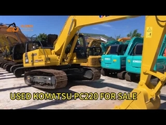 Una excavadora usada Komatsu PC200-8 de Japón con ingeniería de precisión