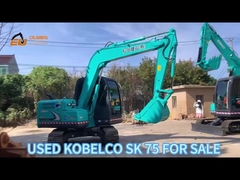 Modelo de motor Hino Hino J05E Excavadora Kobelco de segunda mano Verde Sk200 Excavadora con potencia de 114kw