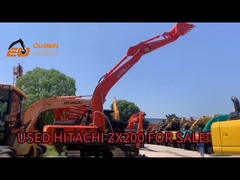 Horas de trabajo bajas Hitachi Zx200 Excavadora hidráulica en stock para la venta