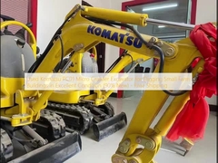 Excavadora de orugas Komatsu PC01 usada para excavar pequeños edificios agrícolas en excelentes condiciones (90% nueva) - Envío gratuito
