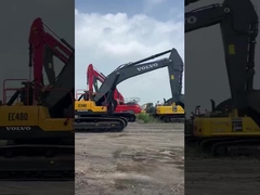 Excavadora de orugas Volvo EC480DL original | Clase minera de 48 toneladas | Alta eficiencia y bajo consumo de combustible