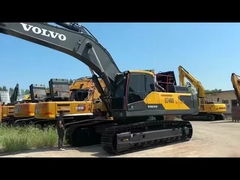 Excavadora Volvo EC480 usada, 48 toneladas, orugas hidráulicas, 8 toneladas de peso operativo, motor EPA, marca Airman, 1 año