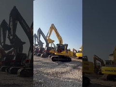 Excavadora de movimiento de tierra Komatsu 200-8 importada de Japón