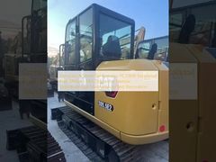Excavadora Komatsu PC35MR compacta y de cola corta, miniexcavadora de bajo consumo para sitios estrechos/mantenimiento municipal/renovación de patios