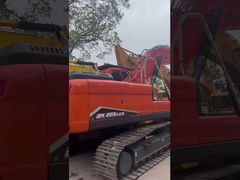 Excavadora duradera DOOSAN DX225LCA, máquina hidráulica de excavación de tamaño mediano